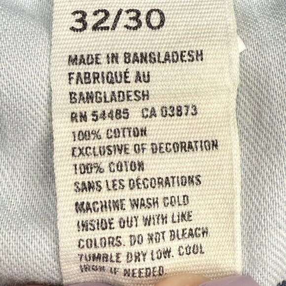 Men's‎ AMERICAN EAGLE Relaxed Straight Jeans | Size 32X30 - Picture 9 of 11